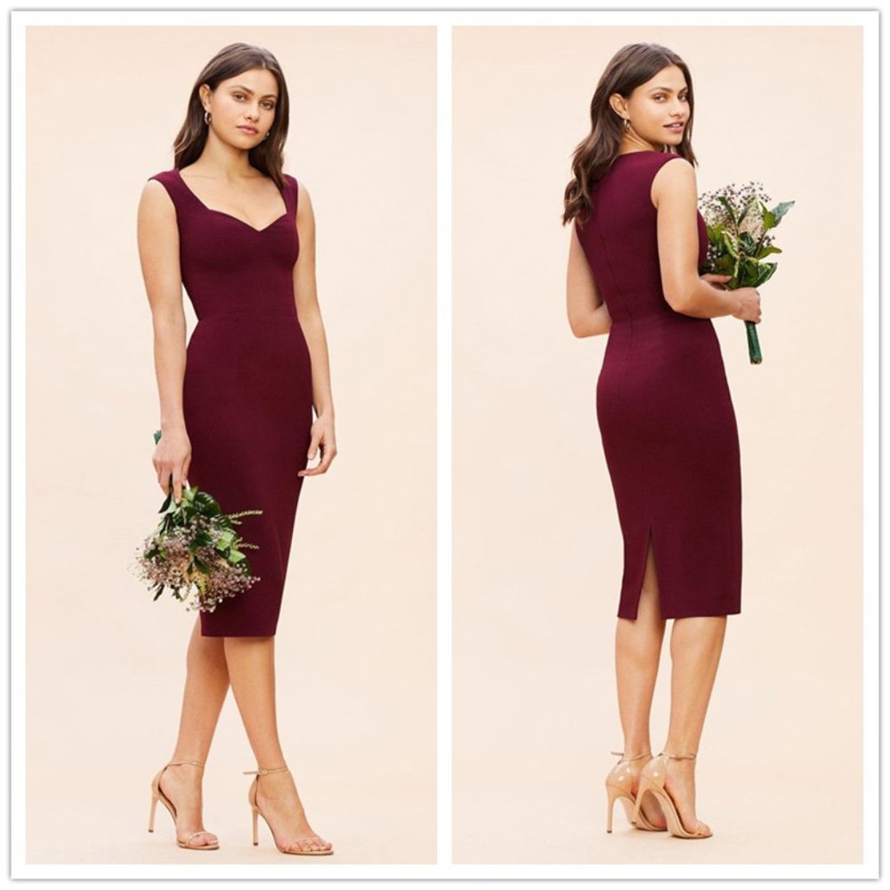 Dress the Population Elle Crepe Sheath Dress